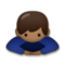 Person Bowing - Medium Black emoji on LG